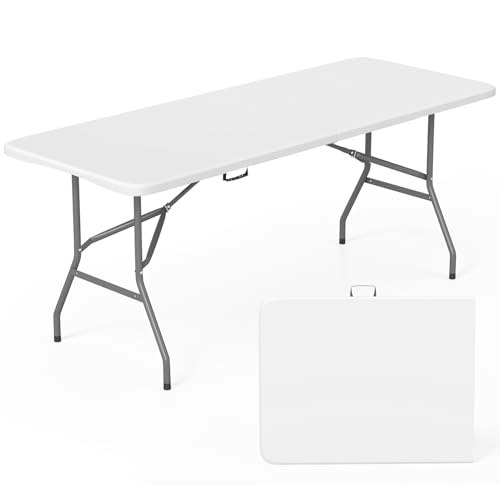 FDW 6-Foot Folding Table: $48.88