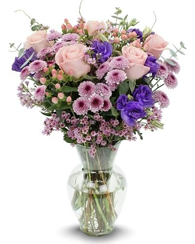 Stargazer Barn Pink Bouquet with Vase: $46.20