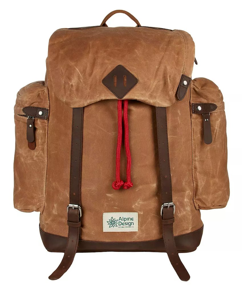 Alpine Design Vintage Super Packer Backpack: $43
