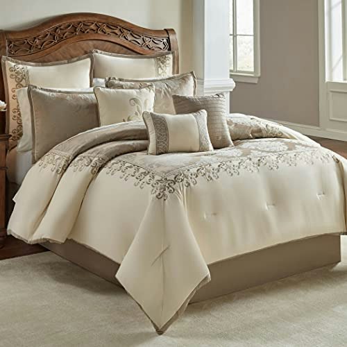Riverbrook Home Hillcrest Queen 9-Piece Comforter Set: $105 Riverbrook Home Hillcrest Queen 9-Piece Comforter Set: $105