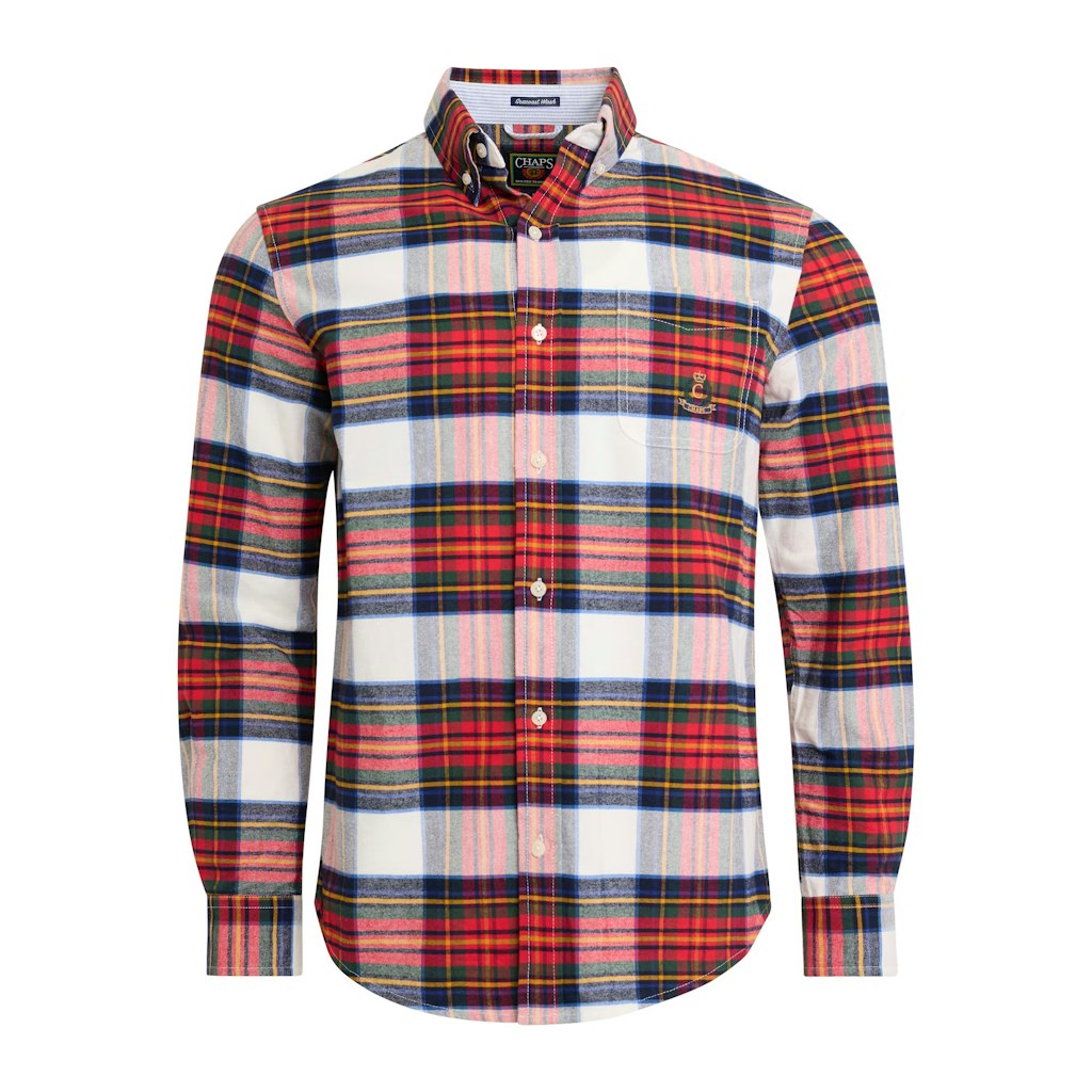 Chaps Men’s Heritage 100% Cotton Oxford Shirt (L only): $7.60