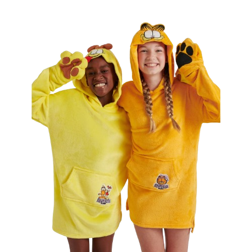 Justice Girls' Garfield or Odie Hooded Sleeper: $7.90