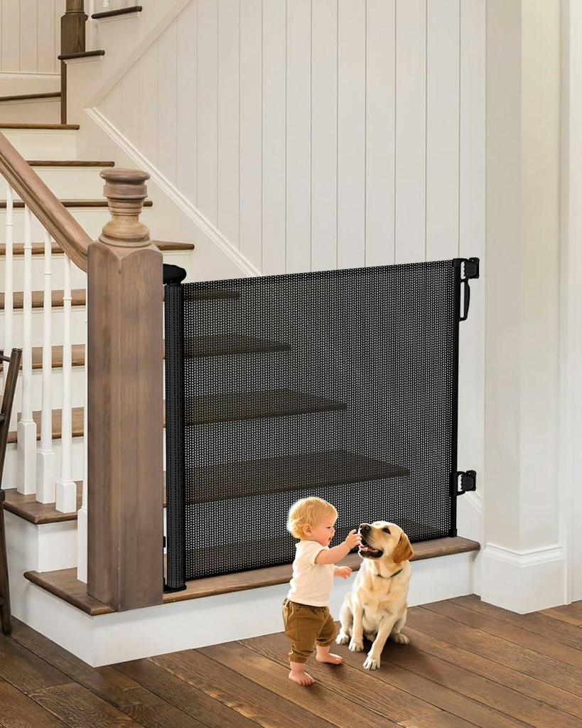 Retractable Baby Gate: $29