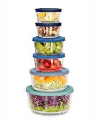 Art & Cook 12-Piece Glass Food Storage Set for $17 + free shipping w/ $39
