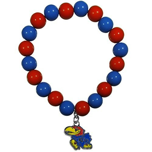 Kansas Jayhawks Fan Bead Stretch Bracelet: $7.09 Kansas Jayhawks Fan Bead Stretch Bracelet: $7.09