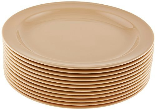 Winco 10-inch Round Melamine Plate 12-Pack: $41.96 Winco 10-inch Round Melamine Plate 12-Pack: $41.96