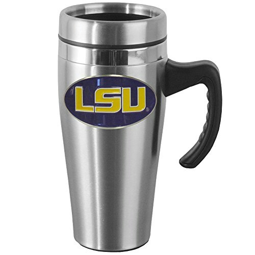 LSU Tigers Steel Travel Mug with Handle: $23.33 LSU Tigers Steel Travel Mug with Handle: $23.33