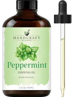 Handcraft Blends 4-oz. Peppermint Essential Oil for $8.54 w/ Subscribe & Save + free shipping w/ Prime