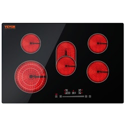 VEVOR 30" 5 Burner Electric Ceramic Cooktop for $169 + free shipping