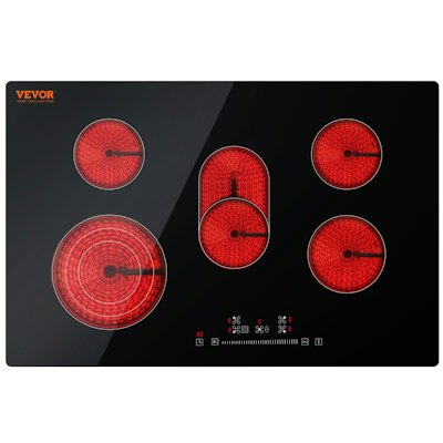 VEVOR 30" 5 Burner Electric Ceramic Cooktop for $169 + free shipping
