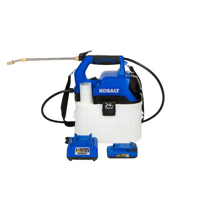 Kobalt 2.11-Gallon 24-Volt Handheld Sprayer: $99