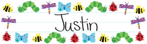 Hygloss Bug Name Plates 36-Pack: $7.24