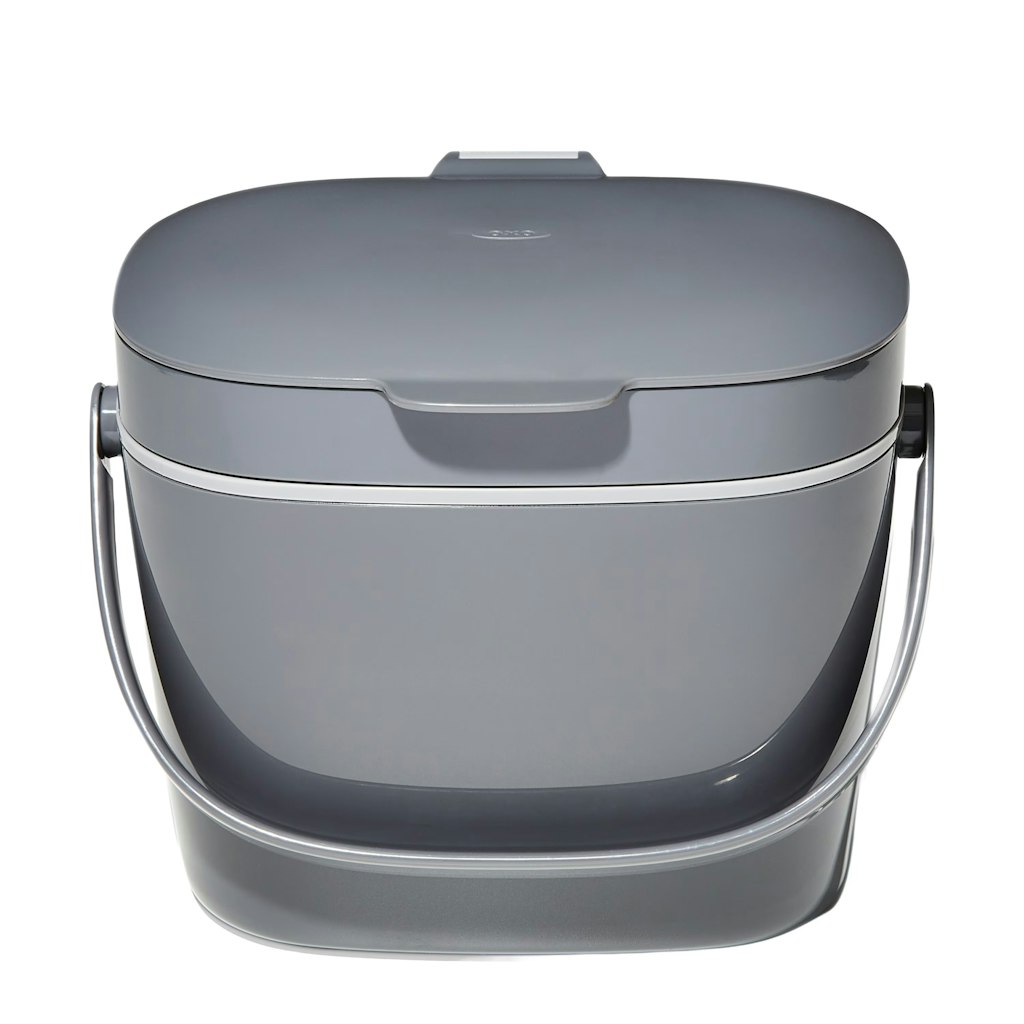 Oxo 1.75-Gallon Kitchen Compost Bin w/ Lid: $25