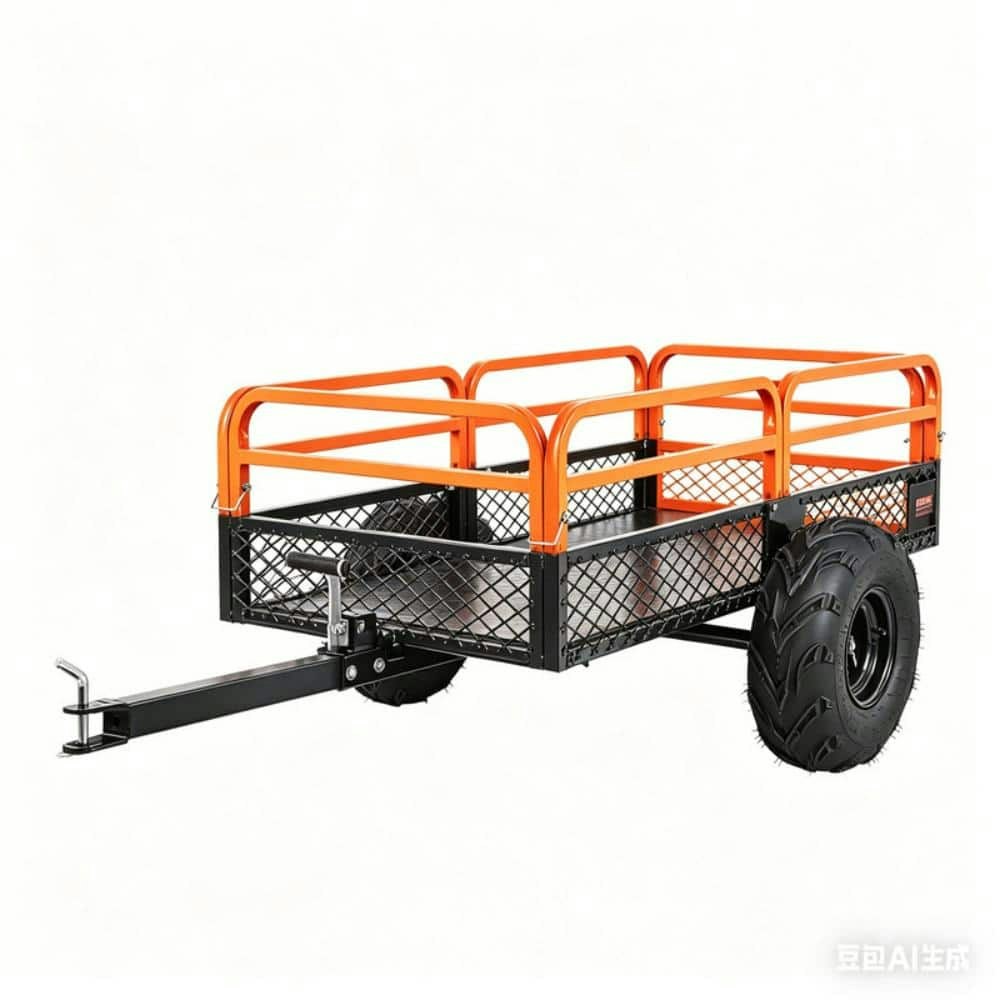 15-Cubic-Foot Heavy-Duty Steel ATV Dump Cart: $289.90 15-Cubic-Foot Heavy-Duty Steel ATV Dump Cart: $289.90