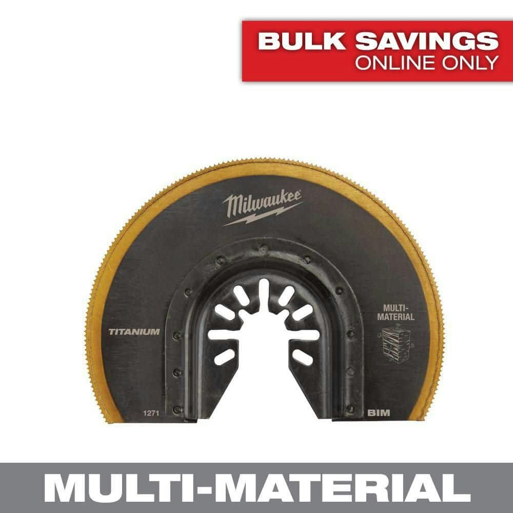 3-1/2-Inch Titanium Segmented Bi-Metal Oscillating Multi-Tool Blade: $21.97 3-1/2-Inch Titanium Segmented Bi-Metal Oscillating Multi-Tool Blade: $21.97