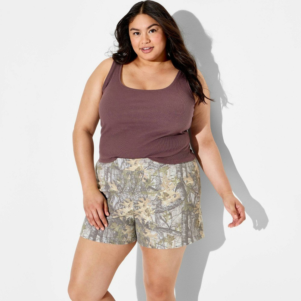 Women's Fleece Graphic Pull-On Shorts: $7.50