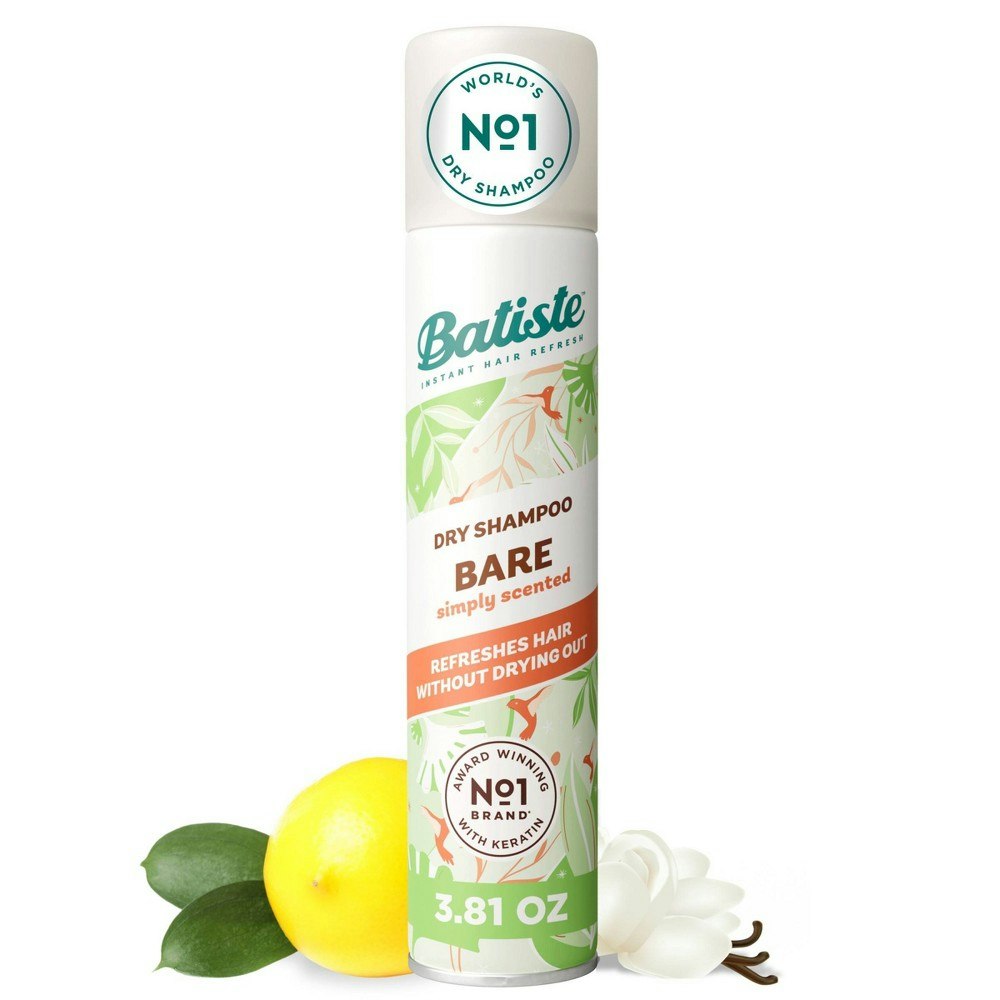 Batiste Bare Dry Shampoo 3.81-oz.: $8.99 Batiste Bare Dry Shampoo 3.81-oz.: $8.99