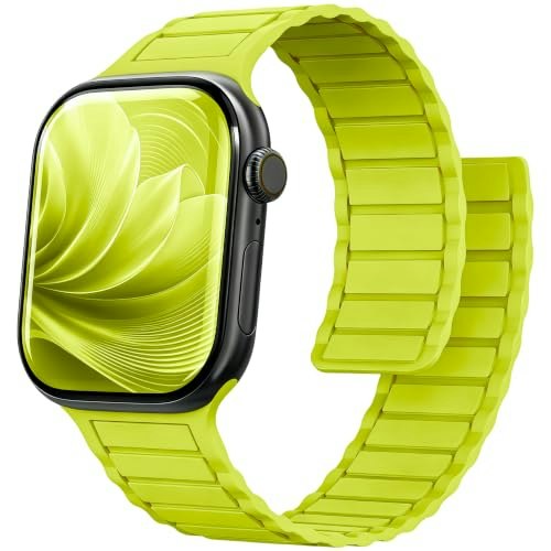Magnetic Silicone Apple Watch Band: $12.99