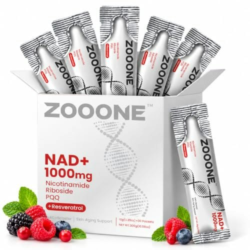 Zooone NAD+ Nicotinamide Riboside & Resveratrol Supplement 30-Count: $29.58 Zooone NAD+ Nicotinamide Riboside & Resveratrol Supplement 30-Count: $29.58
