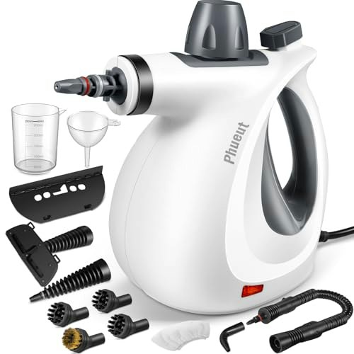 Phueut Pressurized Handheld Steam Cleaner 12-Piece Set: $42.38 Phueut Pressurized Handheld Steam Cleaner 12-Piece Set: $42.38