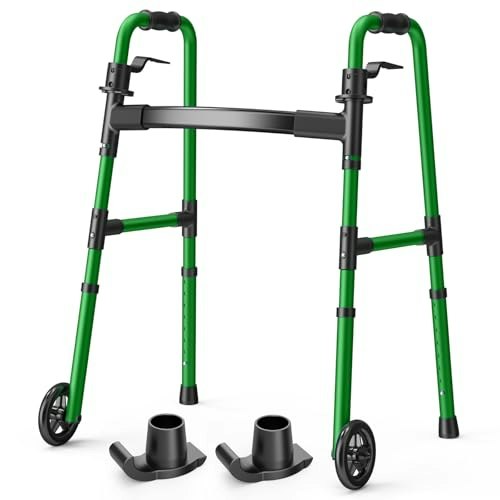 Loyoda Folding Walker with 5-inch Wheels and Skis: $50.99 Loyoda Folding Walker with 5-inch Wheels and Skis: $50.99