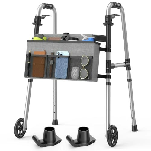 Loyoda Folding Walker with Basket and Glide Skis: $50.14 Loyoda Folding Walker with Basket and Glide Skis: $50.14