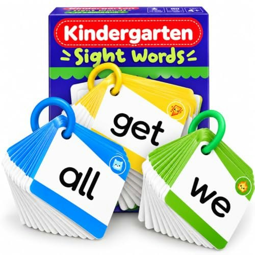 120 Sight Words Flash Cards with Rings: $9.98 120 Sight Words Flash Cards with Rings: $9.98