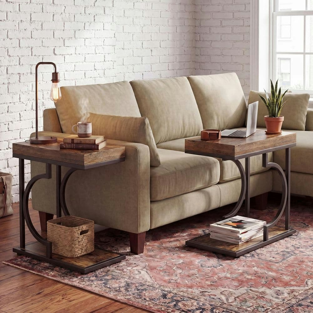 Kerlin 23.6-inch C-Shaped Wood End Table 2-Pack: $121.47 Kerlin 23.6-inch C-Shaped Wood End Table 2-Pack: $121.47