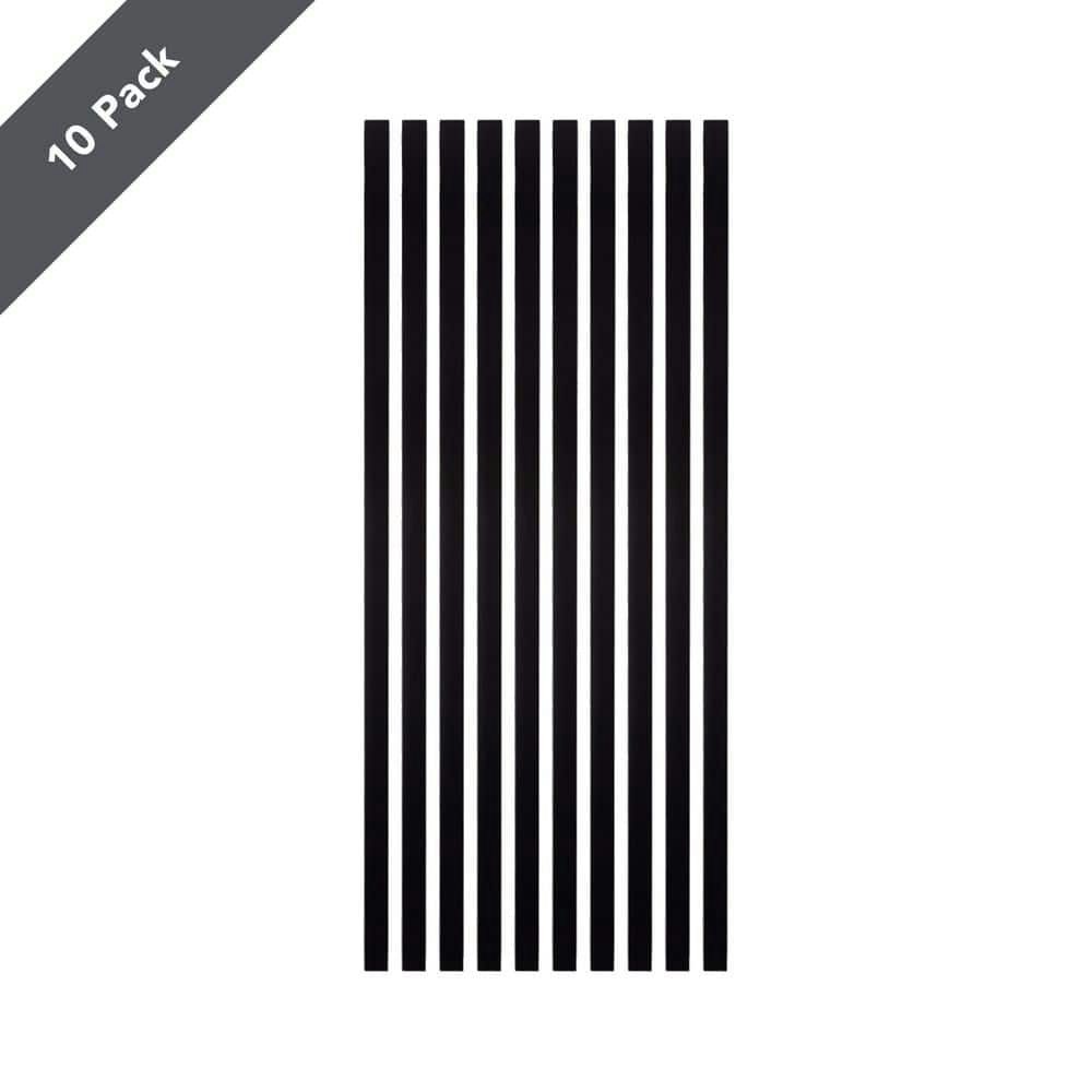 26-Inch x 0.75-Inch Satin Black Aluminum Square Estate Baluster 10-Pack: $49.99 26-Inch x 0.75-Inch Satin Black Aluminum Square Estate Baluster 10-Pack: $49.99