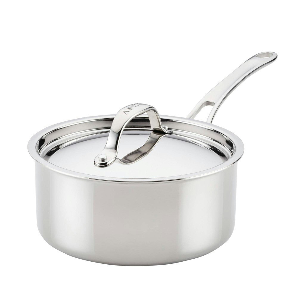 Anolon EverLast 3-Quart Tri-Ply Clad Stainless Steel Saucepan with Lid: $99.99
