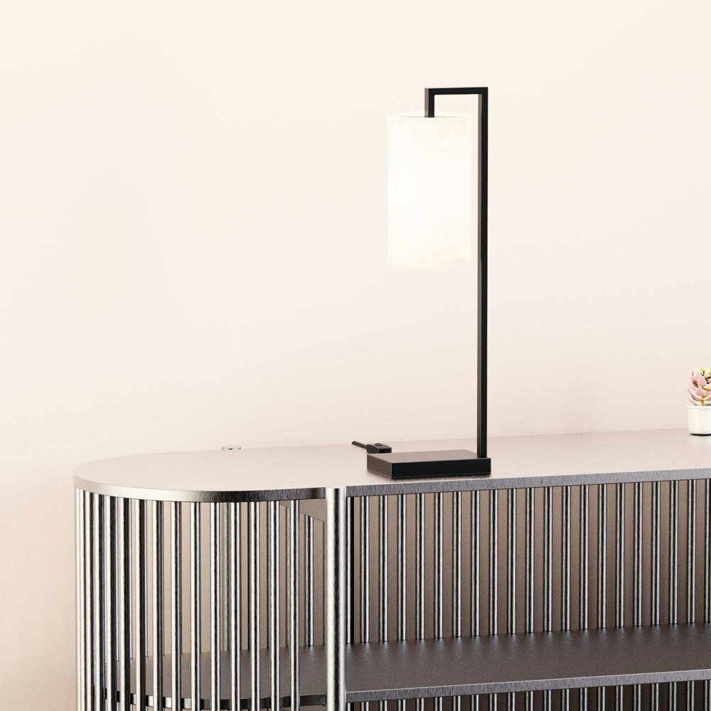 Infibrite 25-Inch Rectangular Frame Table Lamp: $84.99 Infibrite 25-Inch Rectangular Frame Table Lamp: $84.99