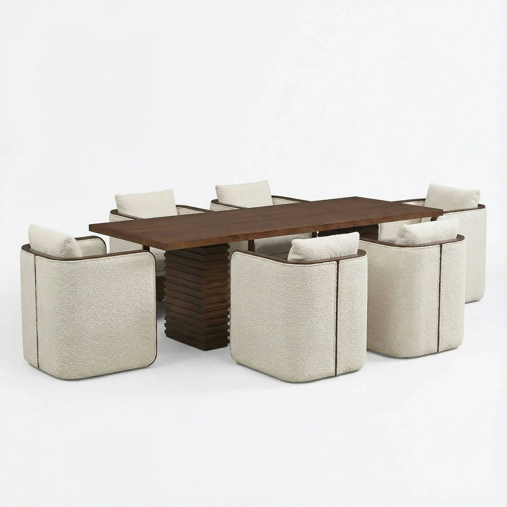 Christopher Knight Home 7-Piece Modern Rectangular Dining Set: $2,304.99 Christopher Knight Home 7-Piece Modern Rectangular Dining Set: $2,304.99