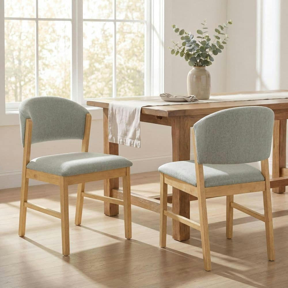 Hunter Mid Century Modern Fabric Dining Chairs 2-Pack: $200.72 Hunter Mid Century Modern Fabric Dining Chairs 2-Pack: $200.72