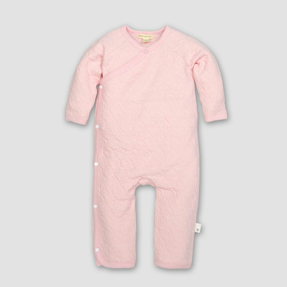 Burt's Bees Baby Girls' Organic Cotton Quilted Bee Wrap Front Jumpsuit 3-6M: $21.95 Burt's Bees Baby Girls' Organic Cotton Quilted Bee Wrap Front Jumpsuit 3-6M: $21.95