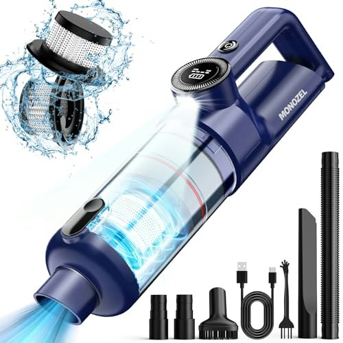 Monozel 15kPa Cordless Handheld Vacuum: $20 Monozel 15kPa Cordless Handheld Vacuum: $20