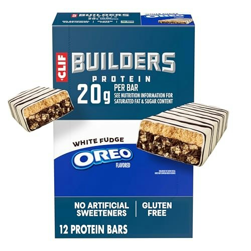 Clif Builders White Fudge Oreo Protein Bars 12-Pack: $18.79 Clif Builders White Fudge Oreo Protein Bars 12-Pack: $18.79