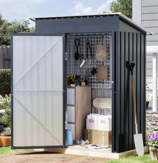3x5-Foot Metal Storage Shed: $79 3x5-Foot Metal Storage Shed: $79