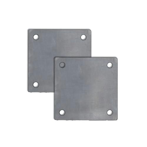 8" x 8" Steel Mounting Plates 2-Pack: $32.52