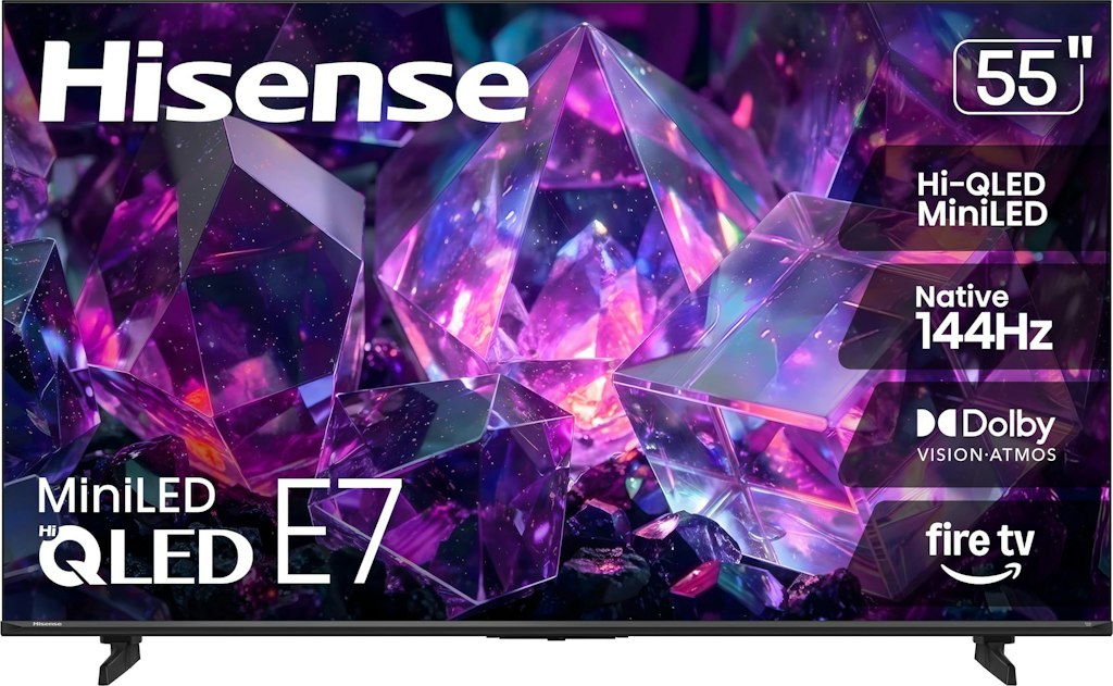 Hisense E7 Cinema Series 55E7SF 55" 4K UHD Smart TV: $448