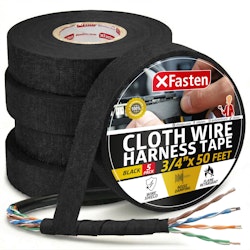 XFasten  3/4" x 50ft Wire Harness Tape 5-Pack