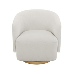 Henredon Murphy Swivel Boucle Chair for $300 + free shipping