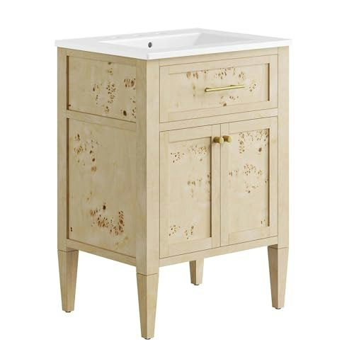Modway Elysian 24-Inch Wood Bathroom Vanity: $383.35 Modway Elysian 24-Inch Wood Bathroom Vanity: $383.35