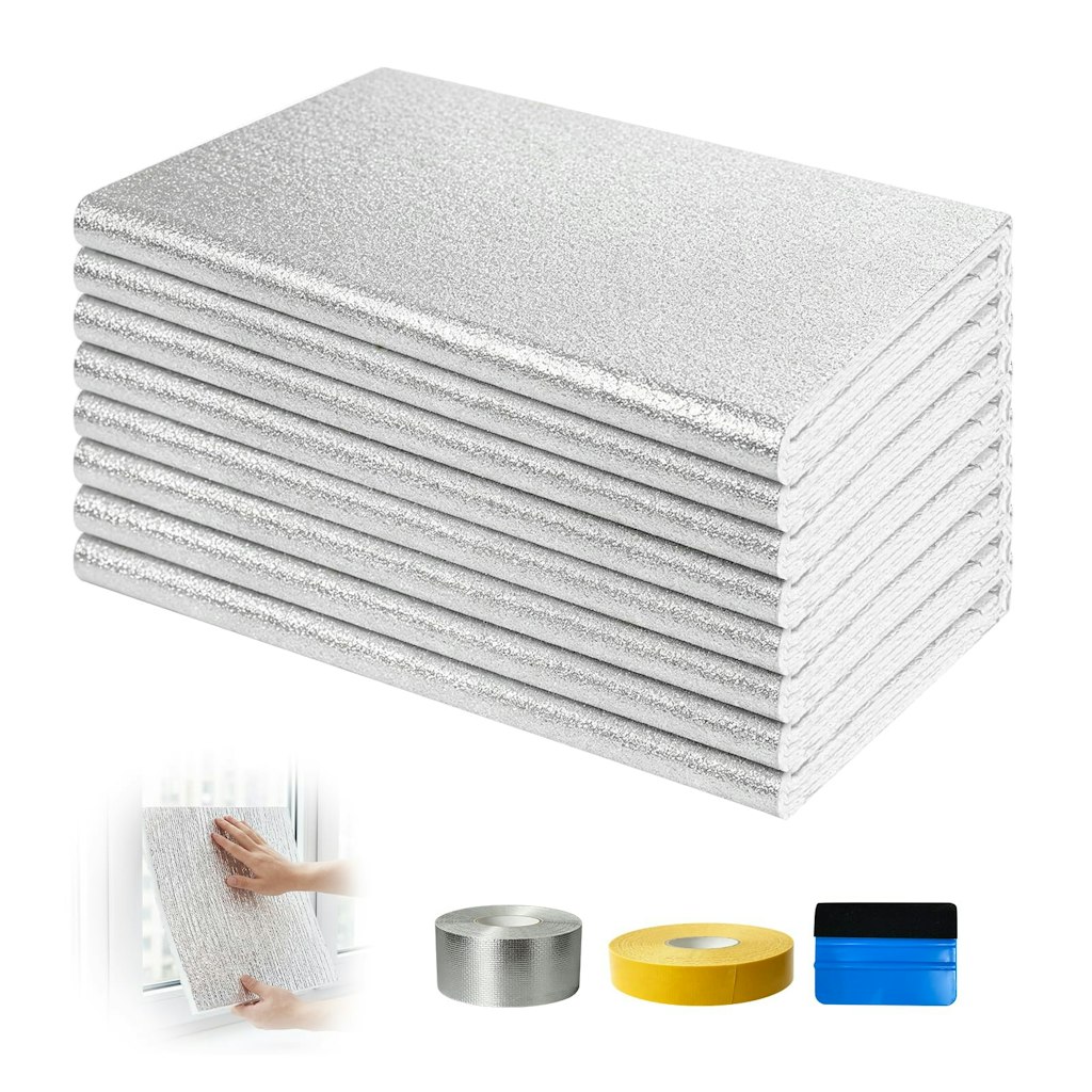 Xenjum Garage Door 24" x 48" 8-Piece Insulation Kit: $81 Xenjum Garage Door 24" x 48" 8-Piece Insulation Kit: $81