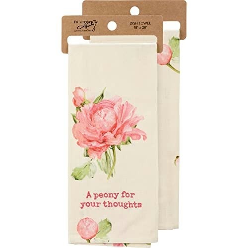 Primitives by Kathy Peony Kitchen Towel: $11.13 Primitives by Kathy Peony Kitchen Towel: $11.13
