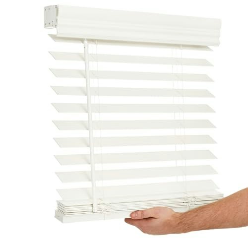 Lotus & Windoware 35" x 60" Cordless 2-Inch Faux Wood Blind: $45.59 Lotus & Windoware 35" x 60" Cordless 2-Inch Faux Wood Blind: $45.59