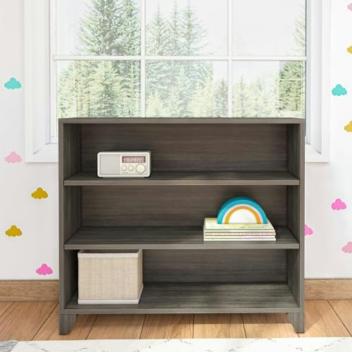 Max & Lily 3-Shelf Solid Wood Bookcase: $89.99 Max & Lily 3-Shelf Solid Wood Bookcase: $89.99