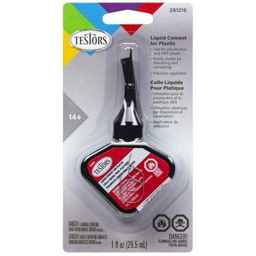 Testors 1-oz. Liquid Plastic Cement: $11.47 Testors 1-oz. Liquid Plastic Cement: $11.47