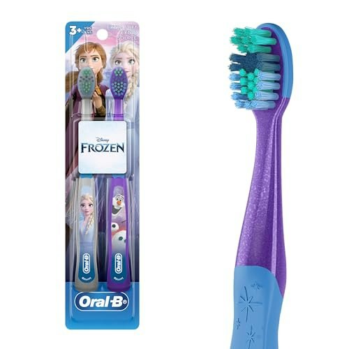 Oral-B Frozen Kids' Soft Toothbrush 2-Pack: $4 Oral-B Frozen Kids' Soft Toothbrush 2-Pack: $4
