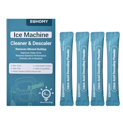 EUHOMY Ice Maker Cleaner & Descaler 4-Use Pack for $10 + free shipping w/ Prime
