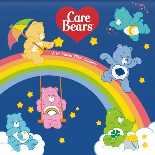 2026 Care Bears Wall Calendar: $13.53 2026 Care Bears Wall Calendar: $13.53